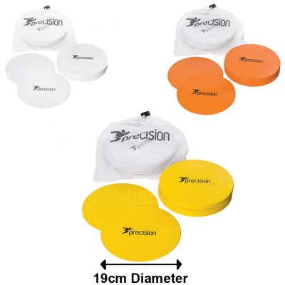 Precision Rubber Marker Discs Set of 20 (Large - 19cm)